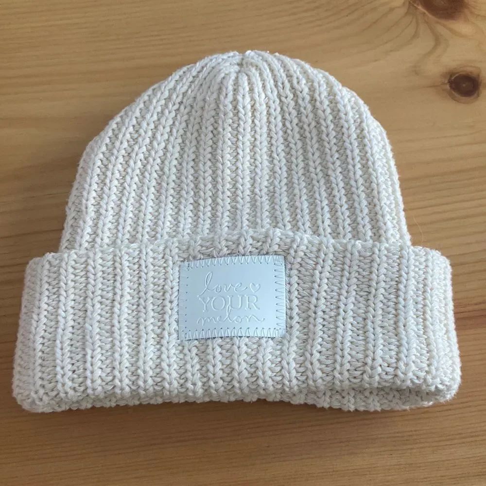 Love your melon cuffed hat New!